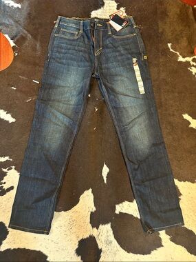 5.11 Tactical Men's Dark Blue Straight Jeans defender 35x35 tall